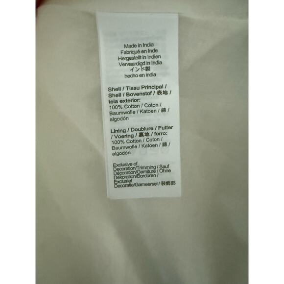 J.Crew Preppy Eyelet Midi Dress in‎ Bright White Pockets Size 00 - Picture 12 of 12